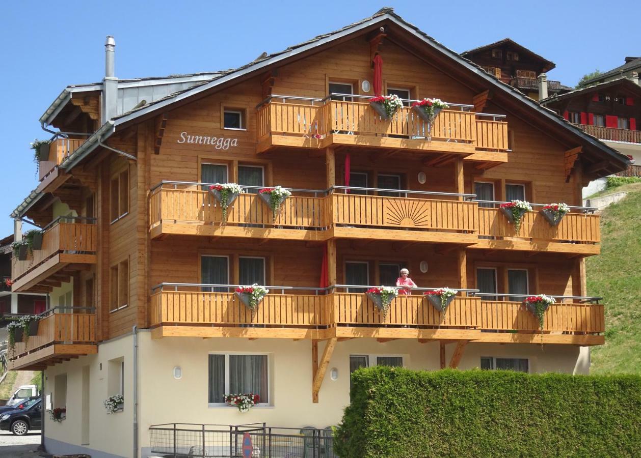 Sunnegga Apartman Grächen Kültér fotó
